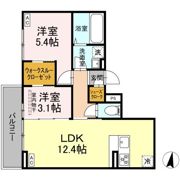 D-ROOM本町1丁目の間取り画像