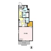 サニーハイツの間取り画像