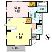 ペルーシェ B棟の間取り画像