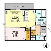トリシア東和田 W棟の間取り画像