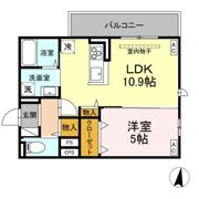 トリシア東和田 W棟の間取り画像