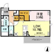 トリシア東和田 W棟の間取り画像