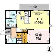 トリシア東和田 E棟の間取り画像