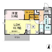 トリシア東和田 E棟の間取り画像