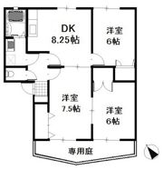 パークサイドハイツの間取り画像