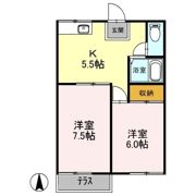 サンシャイン雄町 A棟の間取り画像