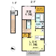 ゆららⅡの間取り画像