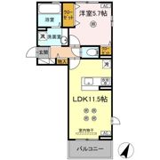 コンフォート武蔵の間取り画像