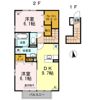 シェルト下川東の間取り画像