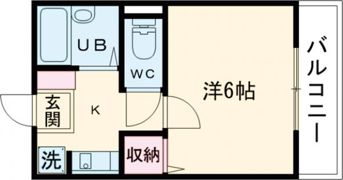 メゾンユーガの間取り画像