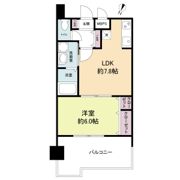 レジディア博多Ⅱの間取り画像