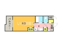 メゾン・ド・ヴィレ 大濠の間取り画像