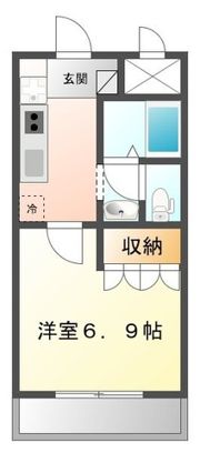 向日葵の間取り画像