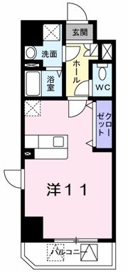 エテルノ・スクウェア五番館の間取り画像