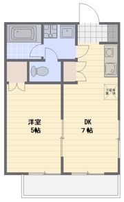 Pera六実の間取り画像