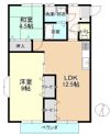 マンションルーブランB棟の間取り画像