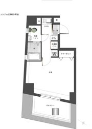 ソシアル天神の間取り画像