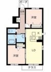 ラグゼ尾上Aの間取り画像