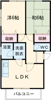 リバーサイド鷺山の間取り画像