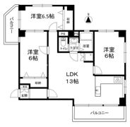中落合東豊エステートの間取り画像