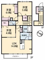 Serena Garden A棟の間取り画像