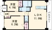 プラリア黄金野の間取り画像