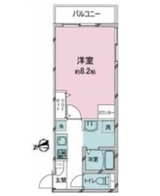 Leimei universe 所沢の間取り画像