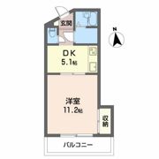 コウシンハイツの間取り画像