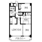 ロジュマン春日井の間取り画像
