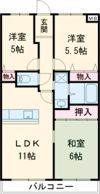 エスポワール西神戸の間取り画像