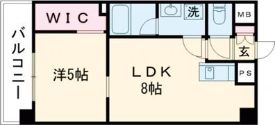 グローリーの間取り画像