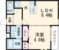 フジパレス立花町三丁目イーストの間取り画像