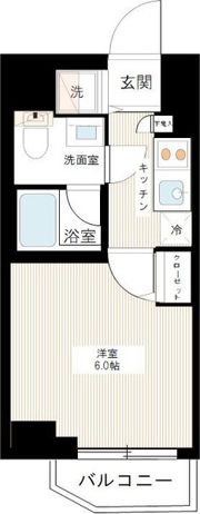 ラヴェニール横浜蒔田の間取り画像