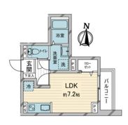 Cross Le Chateau（クロス ル シャトー）の間取り画像