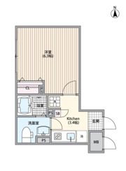 エルファーロ旗の台の間取り画像