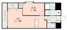 ガーデンスクエア桜町の間取り画像