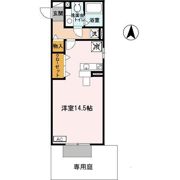 新ハイツウグイス B棟の間取り画像