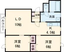 ハイツKATOHの間取り画像