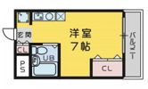 ヌーベルコート三国ヶ丘の間取り画像