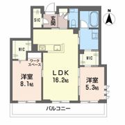 ウィステリア・ステージ真栄の間取り画像