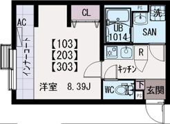 イクシオSora Parkの間取り画像