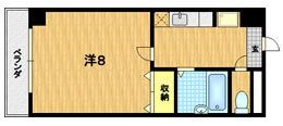フェニックス堀川Ⅱの間取り画像