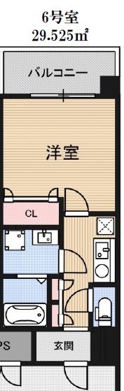 サン・セレーノ堺東の間取り画像