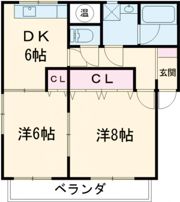 アカデミーセザンヌの間取り画像