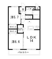 マリベールグランの間取り画像