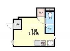 晴風と川の音のLuminousの間取り画像
