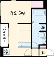 ガーデン都季の間取り画像