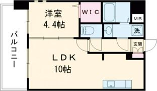 QREST熊大病院前の間取り画像