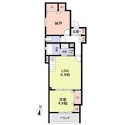 CASA CALMA菱木の間取り画像
