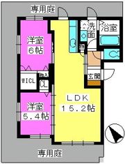 ラフィーネ(レモンパーム)の間取り画像